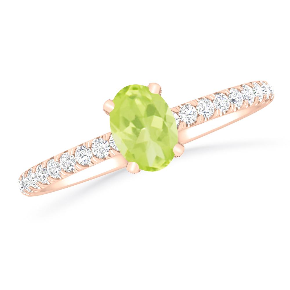 Rose Gold - Peridot