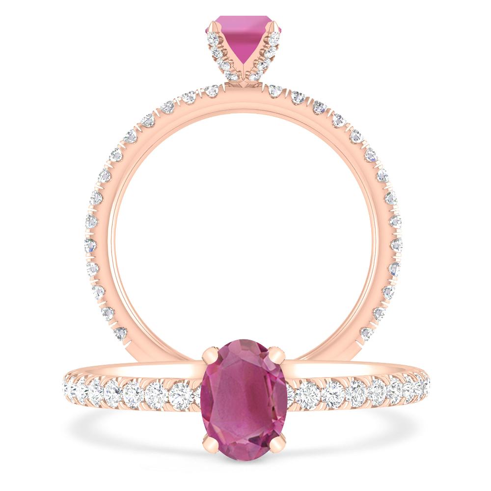 Rose Gold - Pink Tourmaline