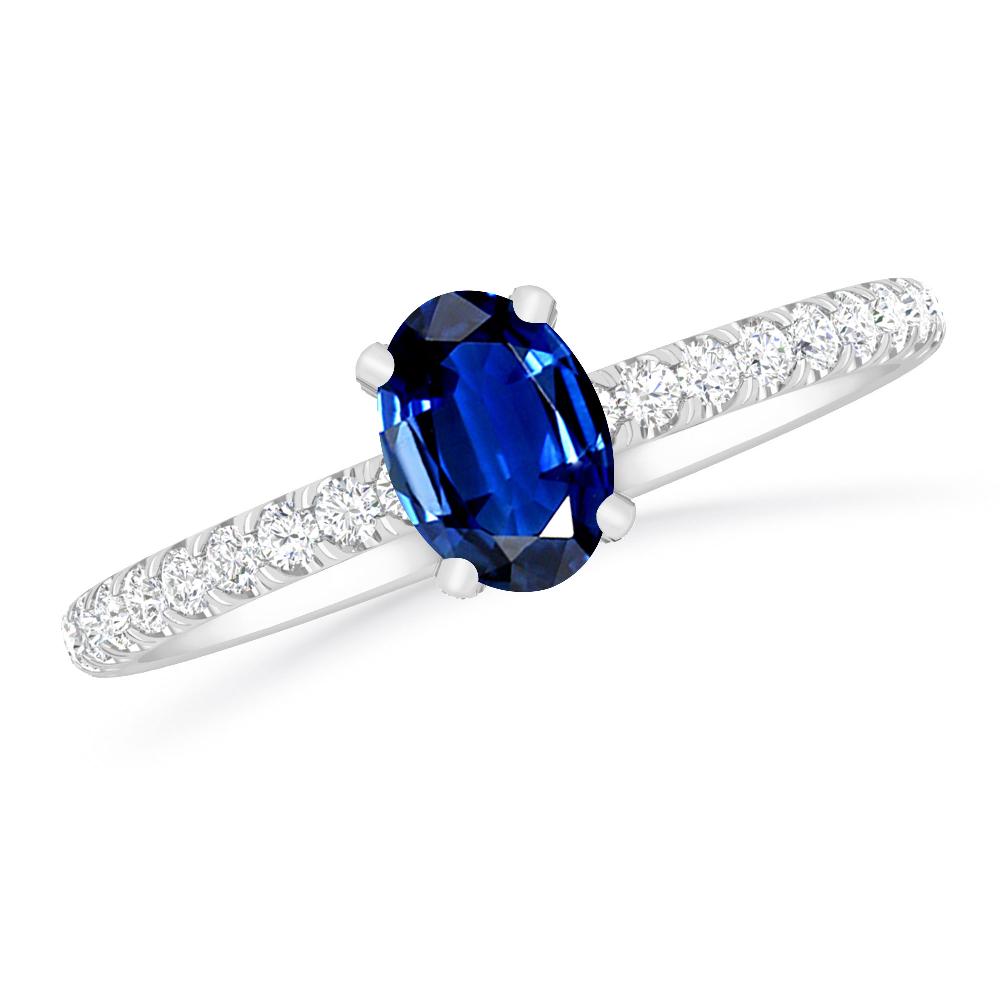 White Gold - Sapphire