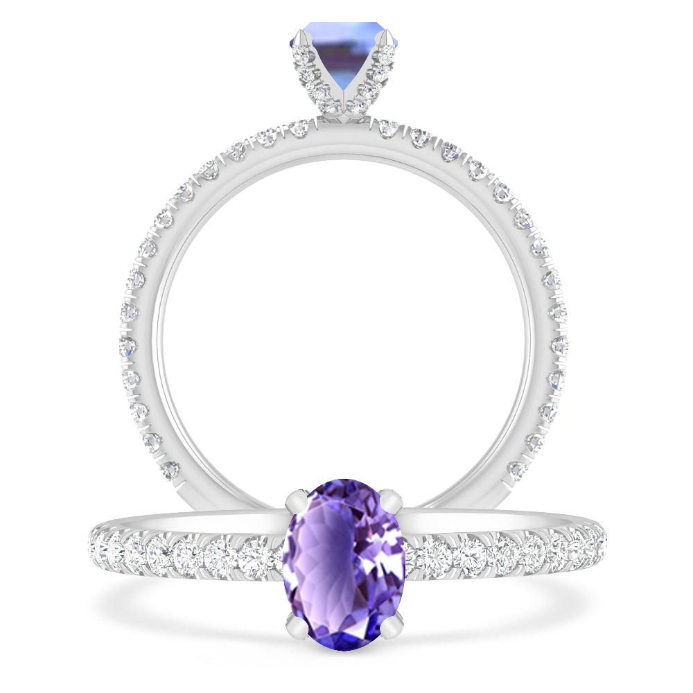 White Gold - Tanzanite