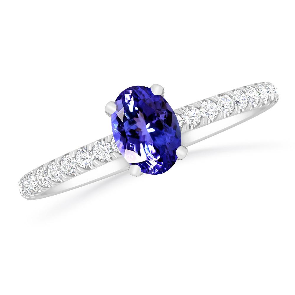 White Gold - Tanzanite