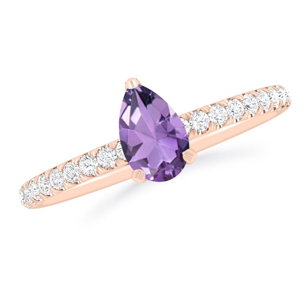 Rose Gold - Amethyst