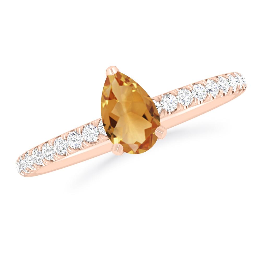 Rose Gold - Citrine