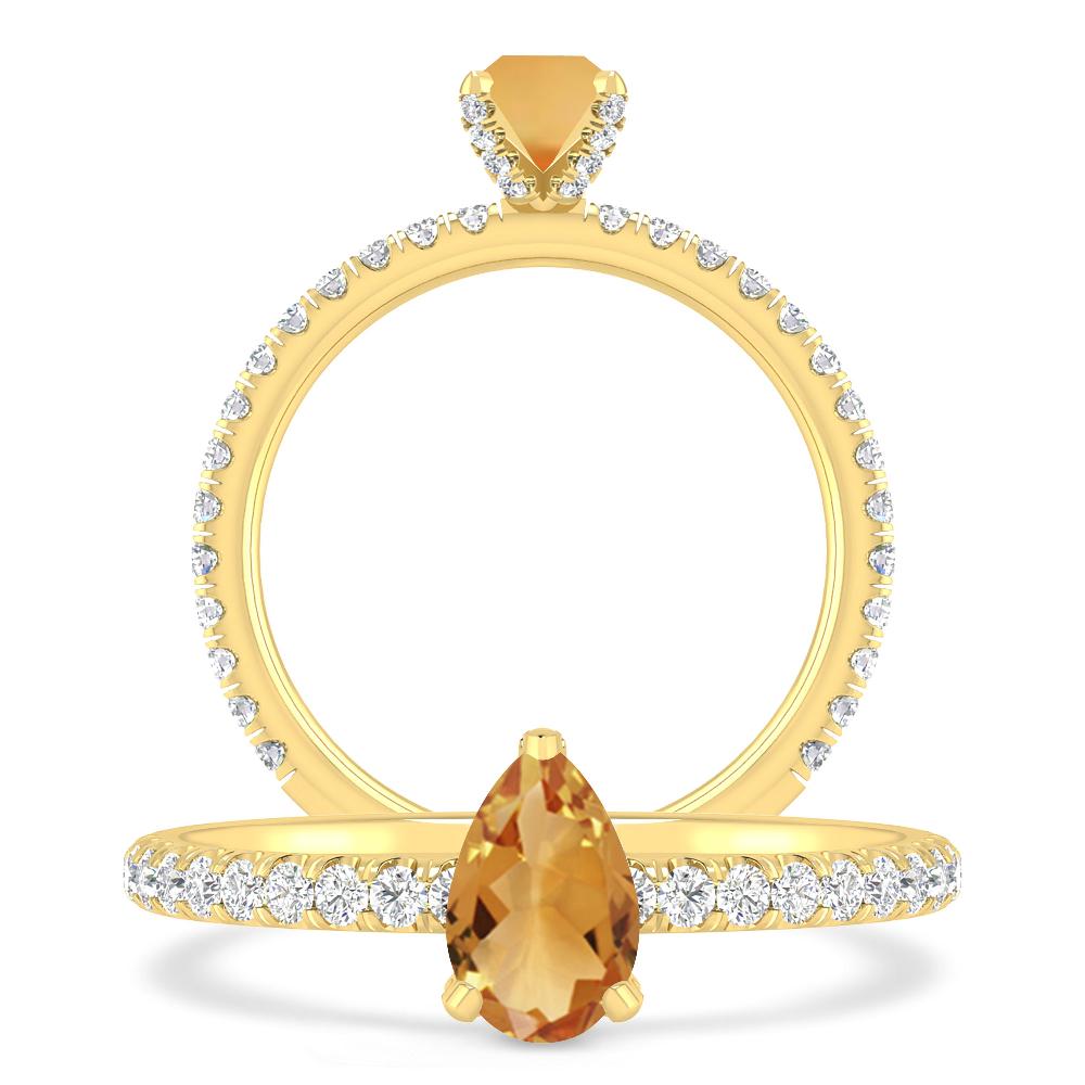 Yellow Gold - Citrine