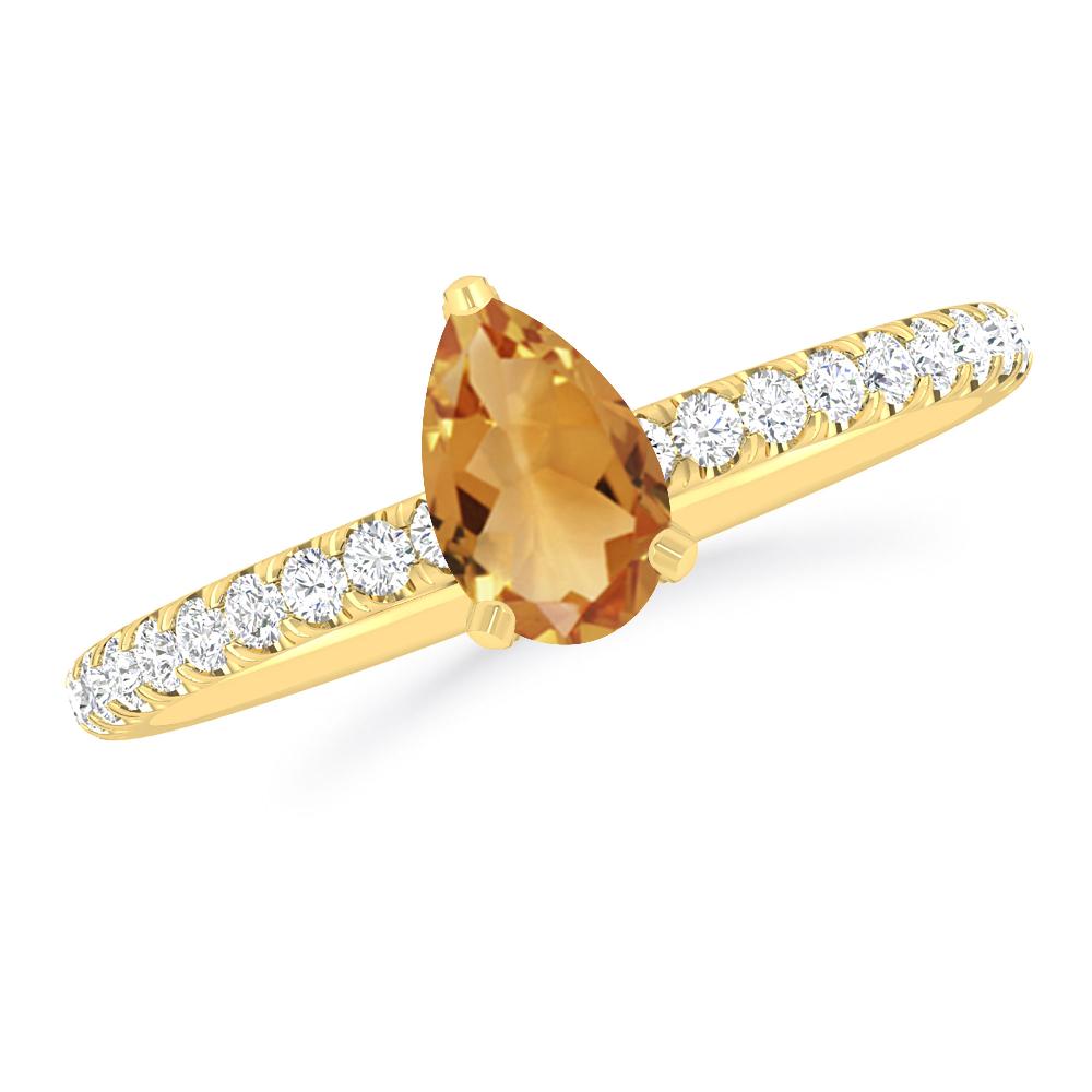 Yellow Gold - Citrine