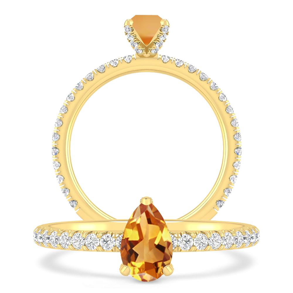 Yellow Gold - Citrine