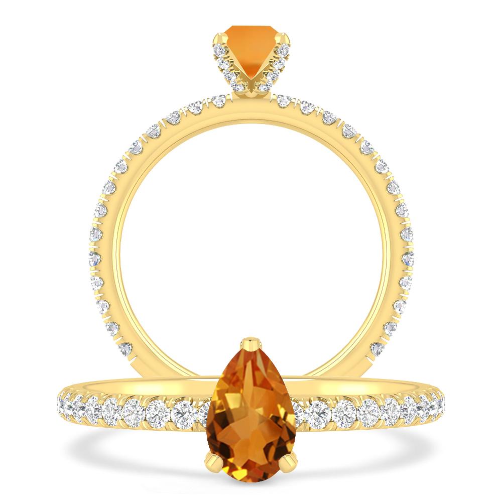 Yellow Gold - Citrine