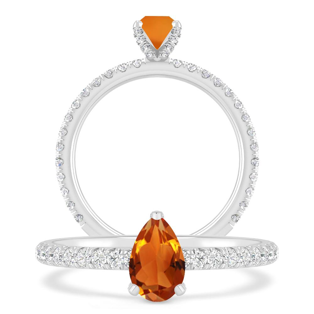 White Gold - Citrine