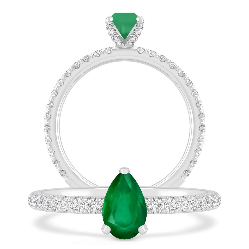 White Gold - Emerald