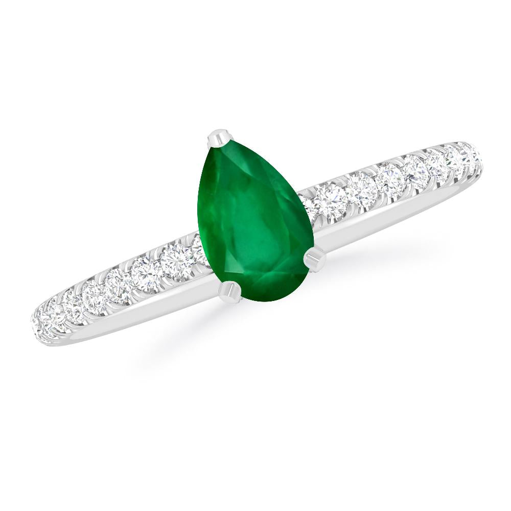 White Gold - Emerald