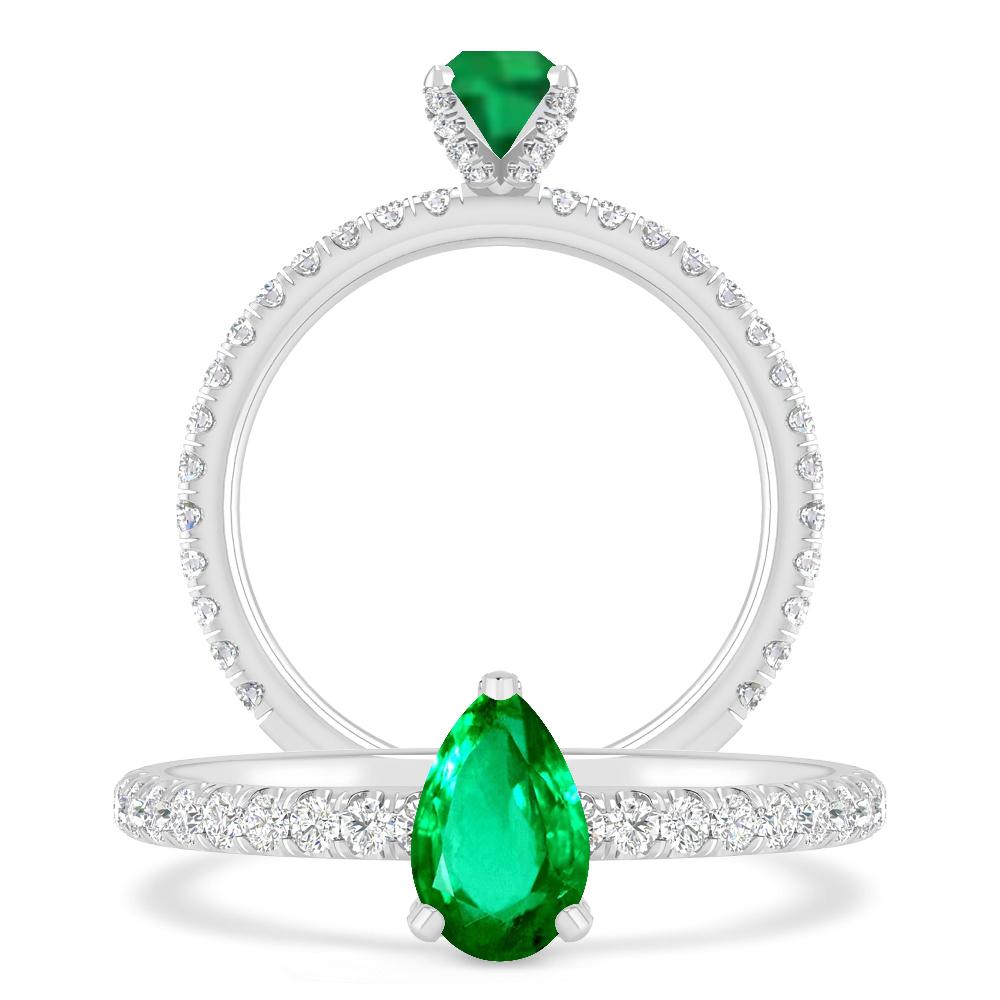 White Gold - Emerald