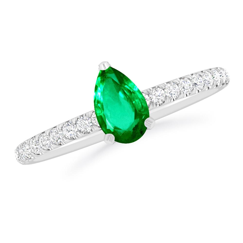 White Gold - Emerald