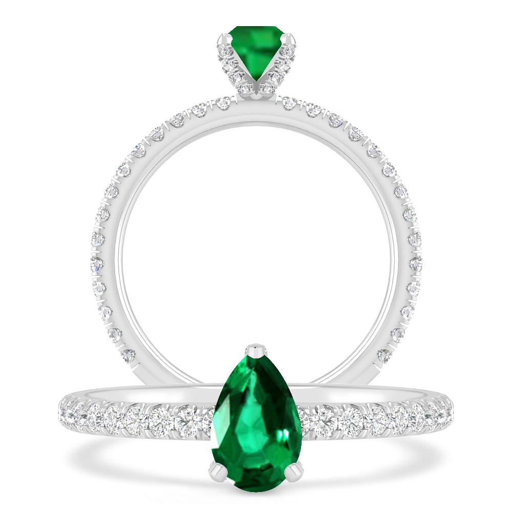 White Gold - Emerald