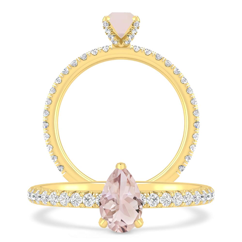 Yellow Gold - Morganite