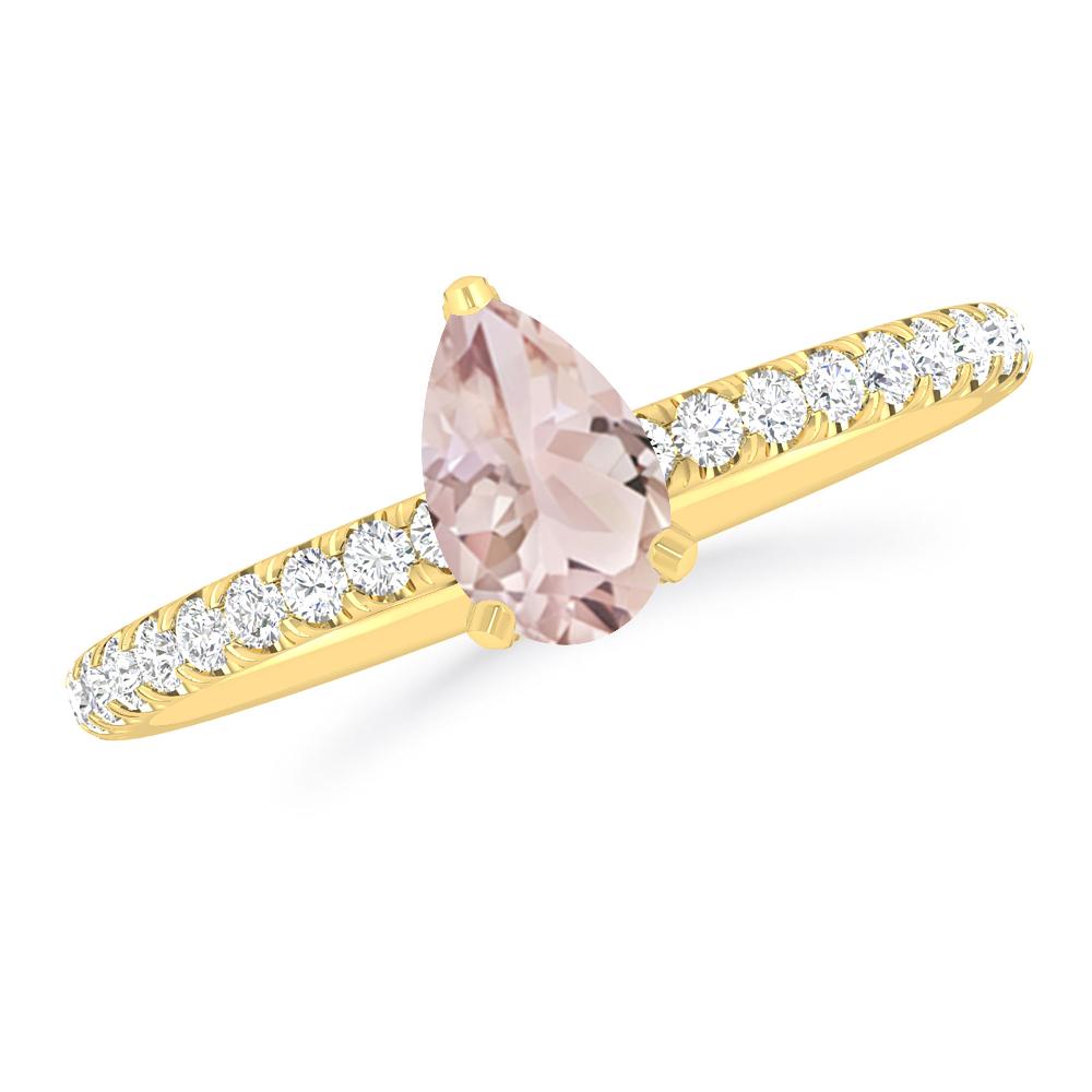 Yellow Gold - Morganite