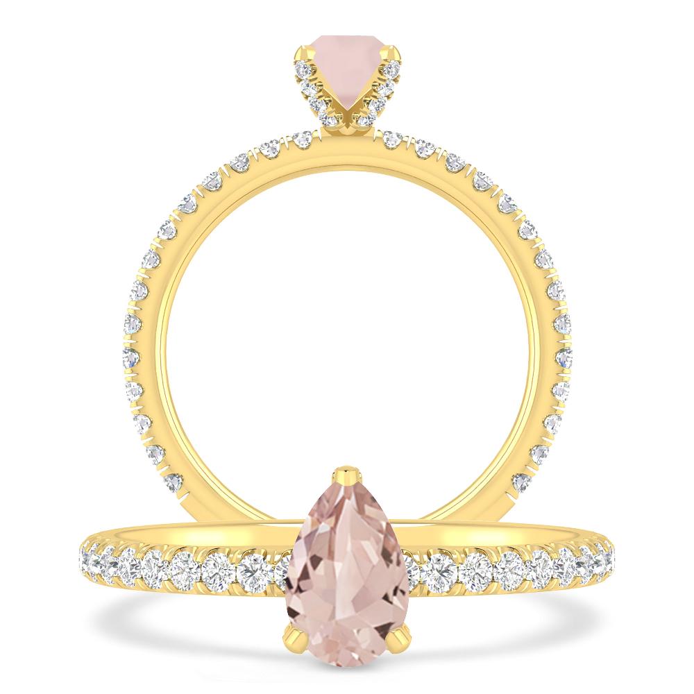 Yellow Gold - Morganite