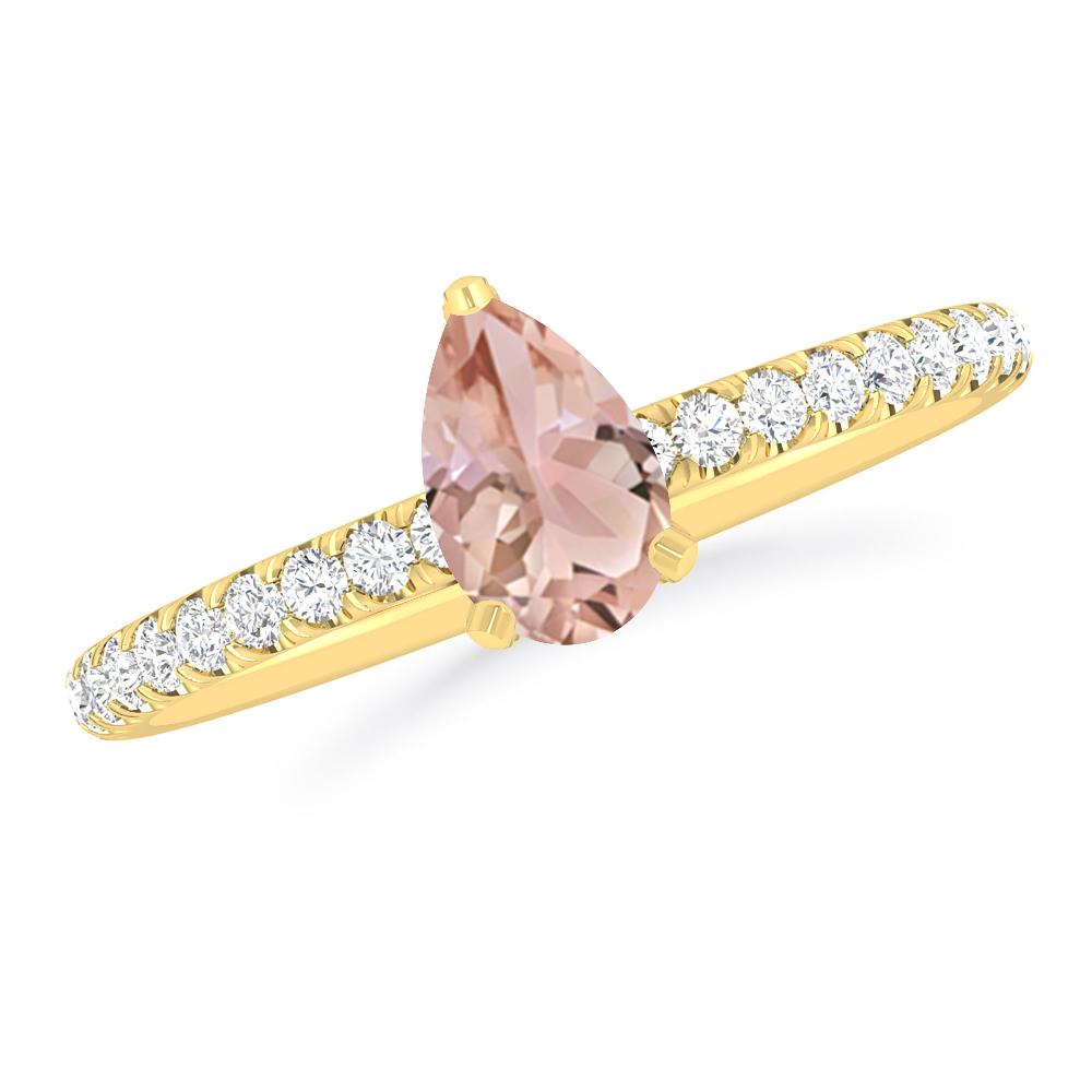 Yellow Gold - Morganite