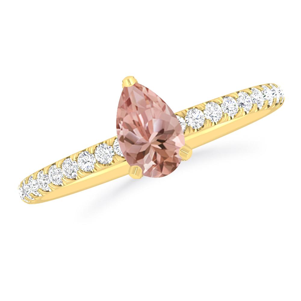 Yellow Gold - Morganite