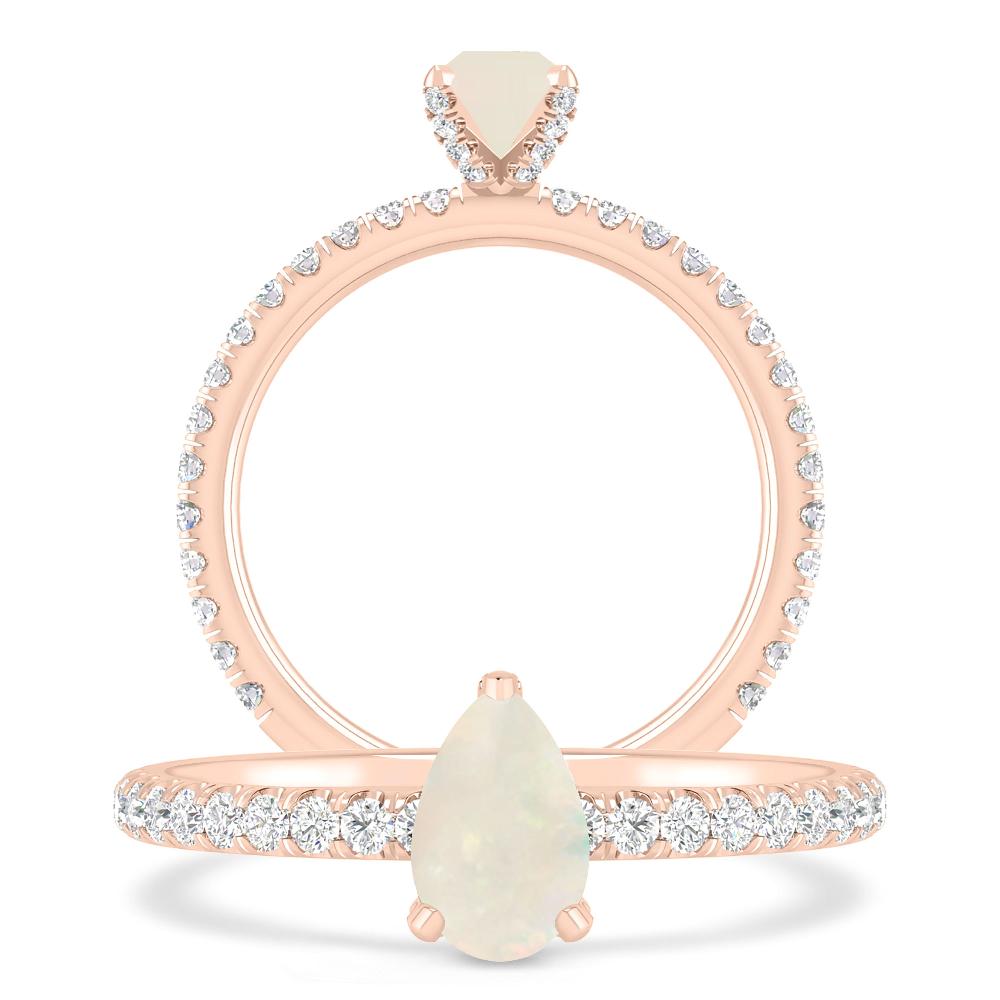 Rose Gold - Opal