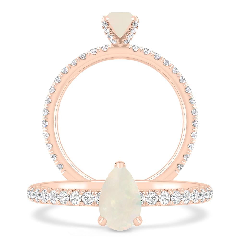 Rose Gold - Opal