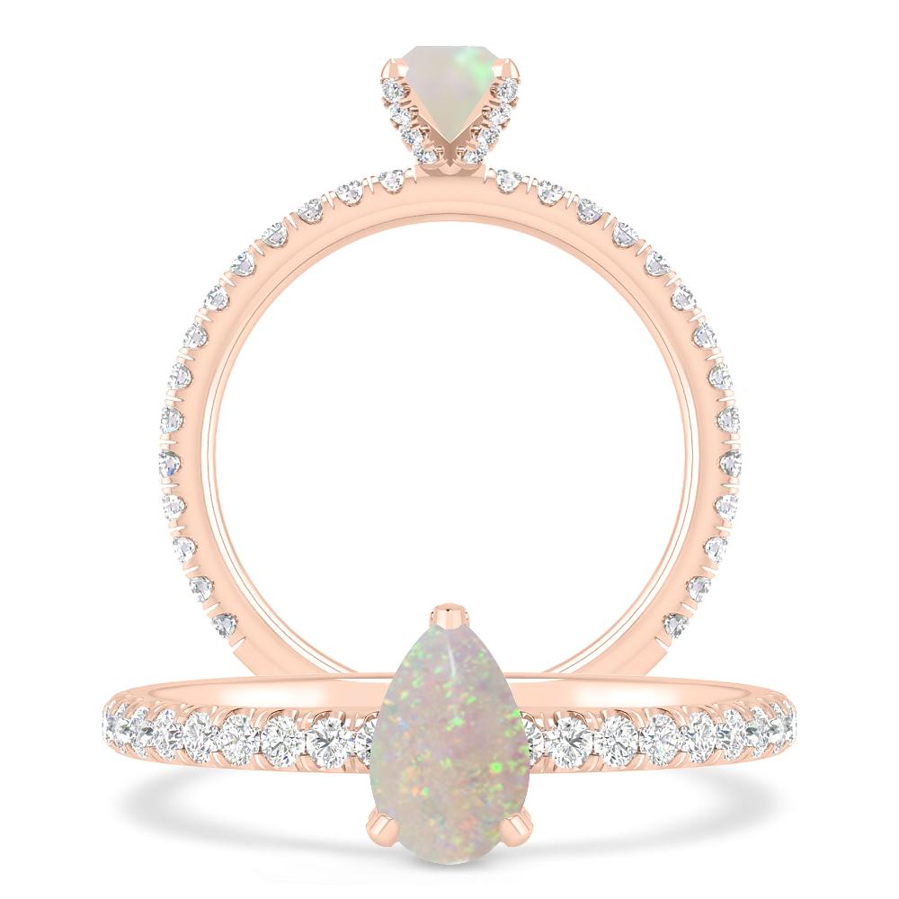 Rose Gold - Opal