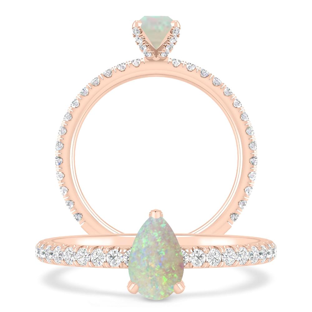 Rose Gold - Opal