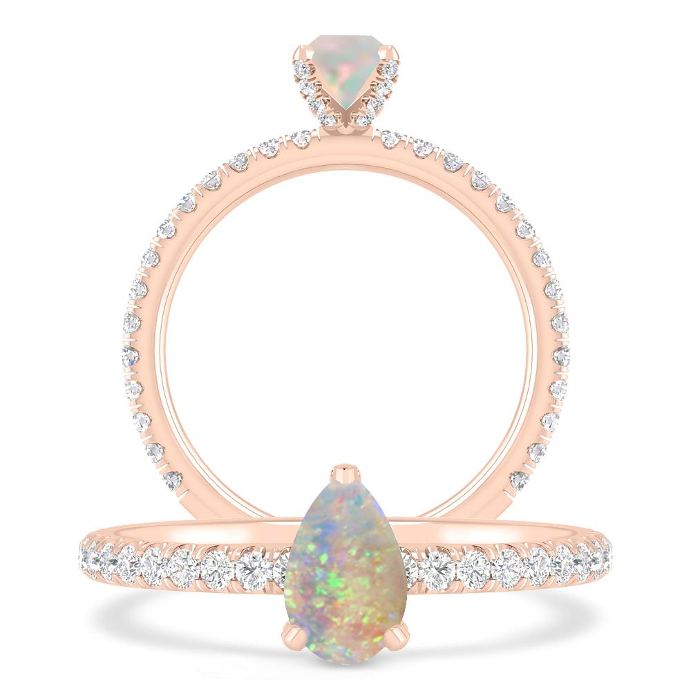 Rose Gold - Opal