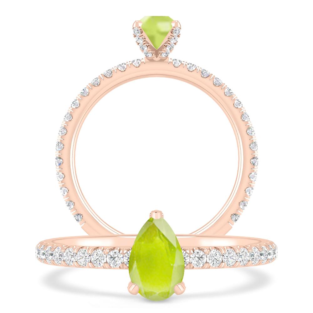 Rose Gold - Peridot