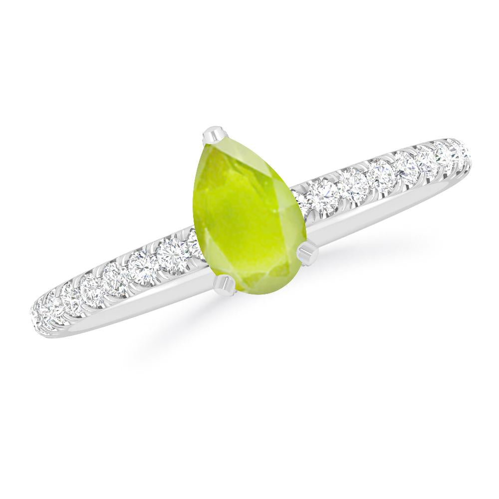 White Gold - Peridot