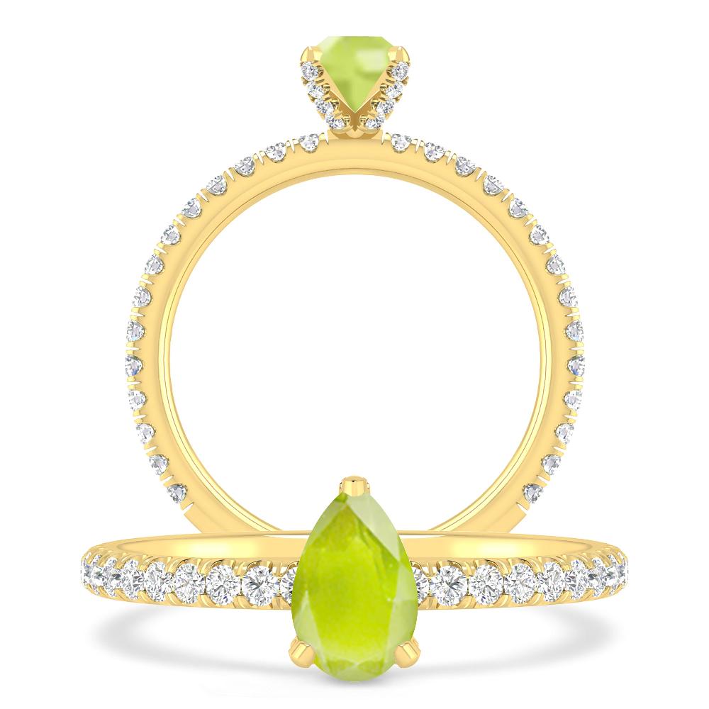 Yellow Gold - Peridot