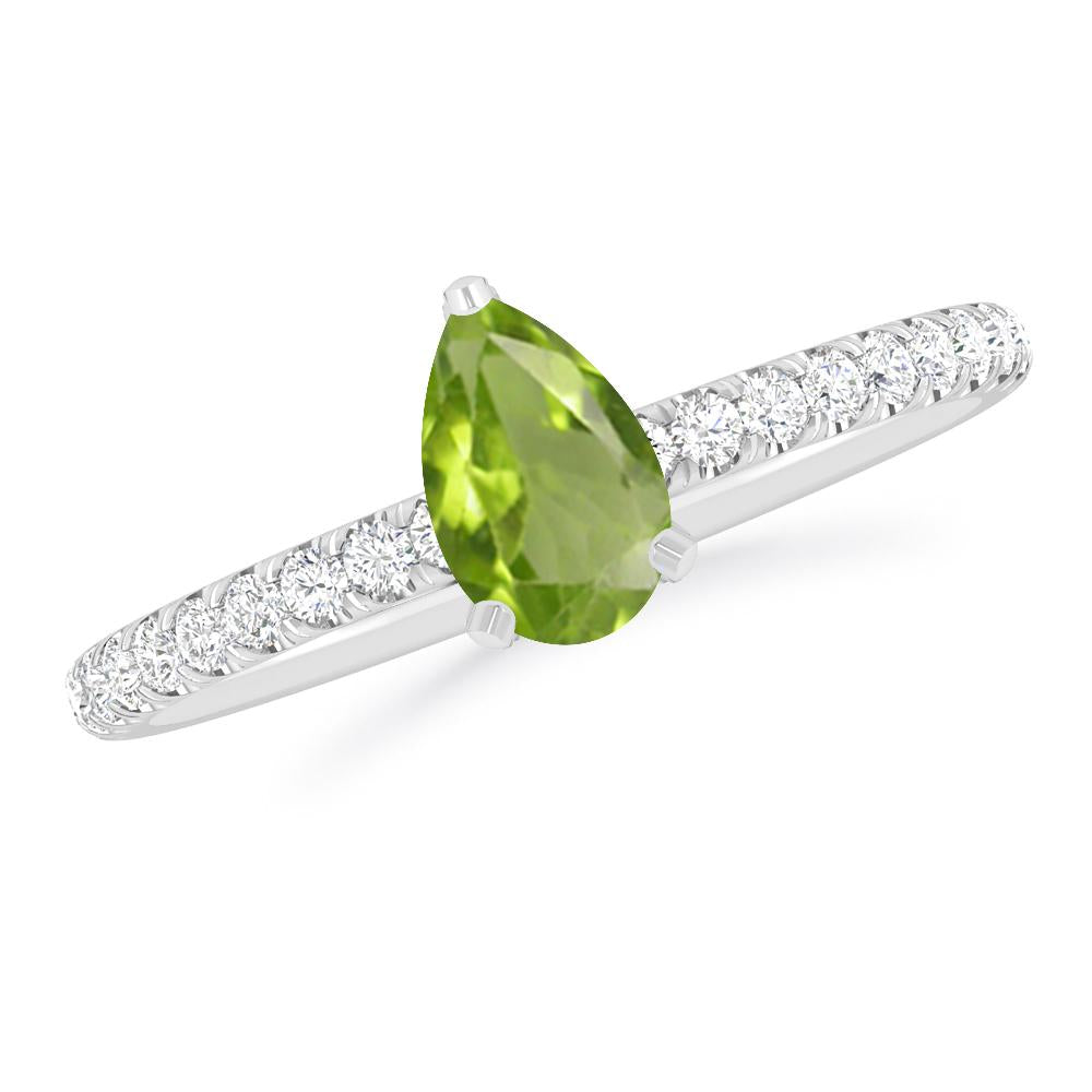 White Gold - Peridot