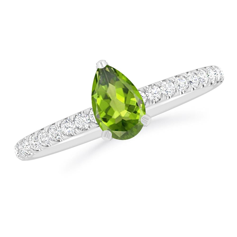 White Gold - Peridot