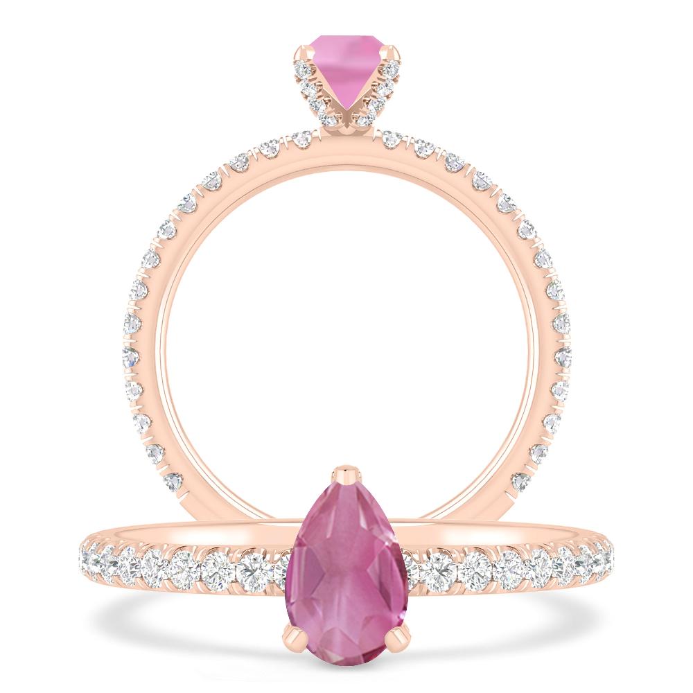 Rose Gold - Pink Tourmaline