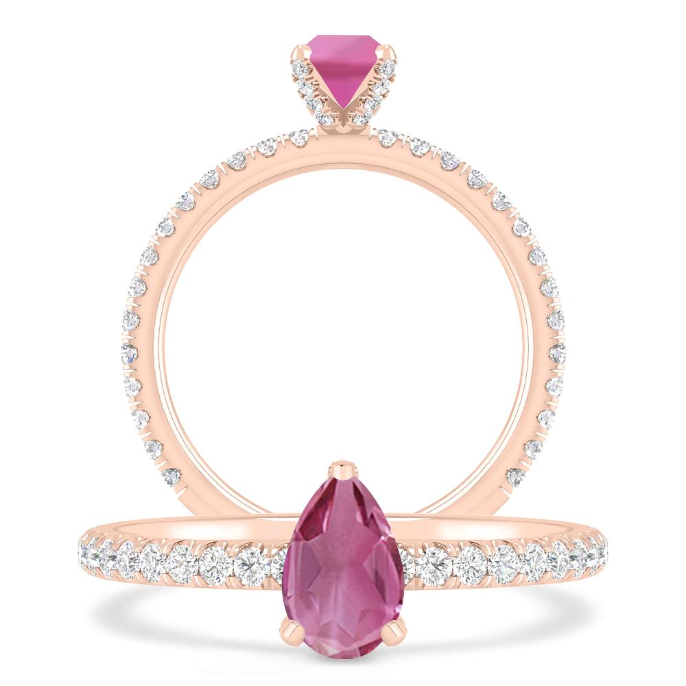 Rose Gold - Pink Tourmaline