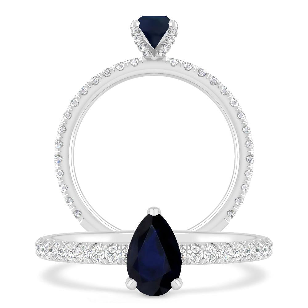 White Gold - Sapphire