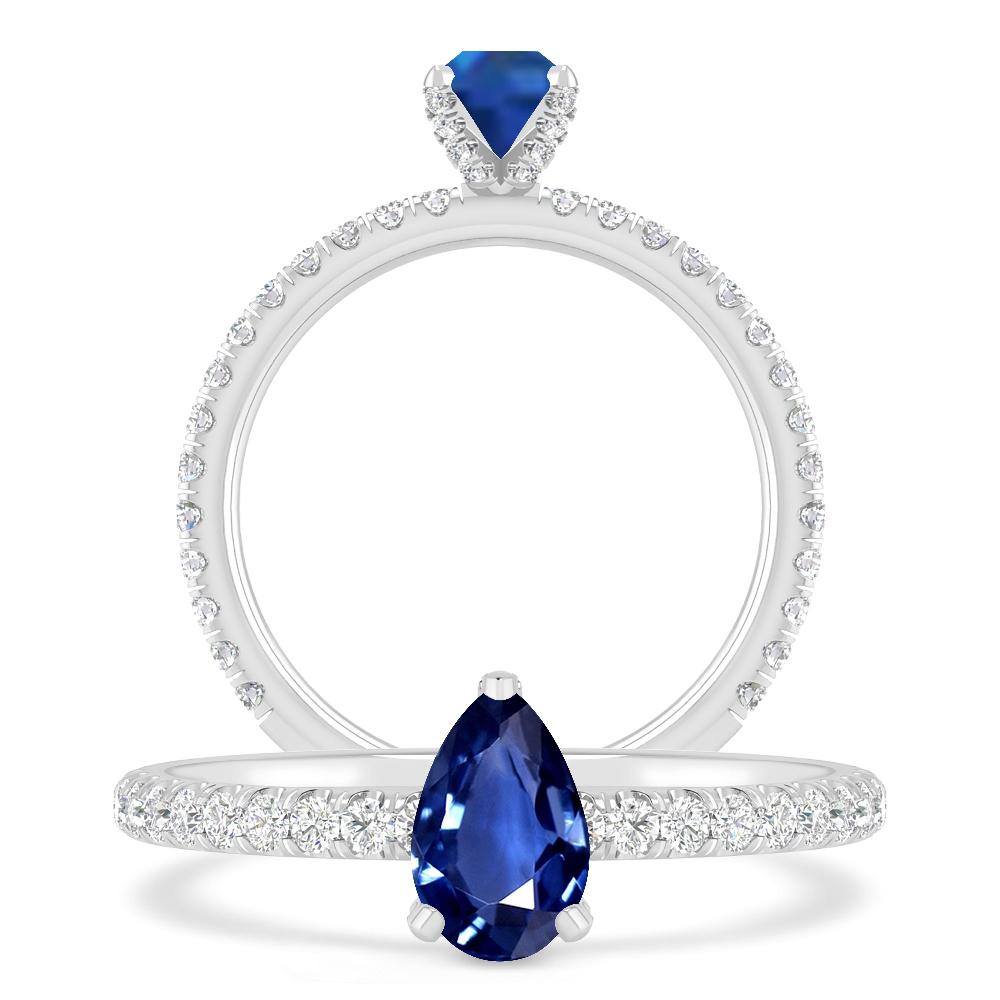 White Gold - Sapphire