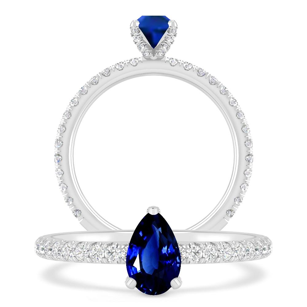 White Gold - Sapphire