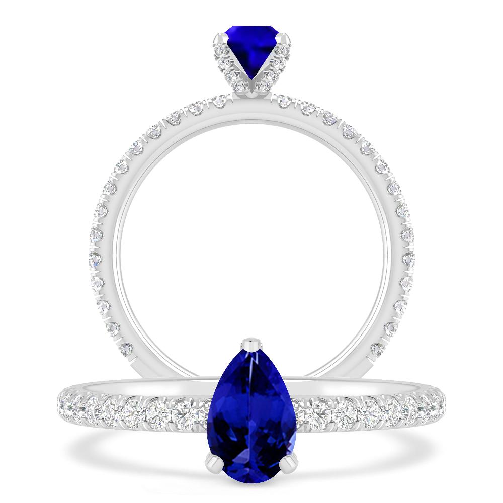 White Gold - Tanzanite