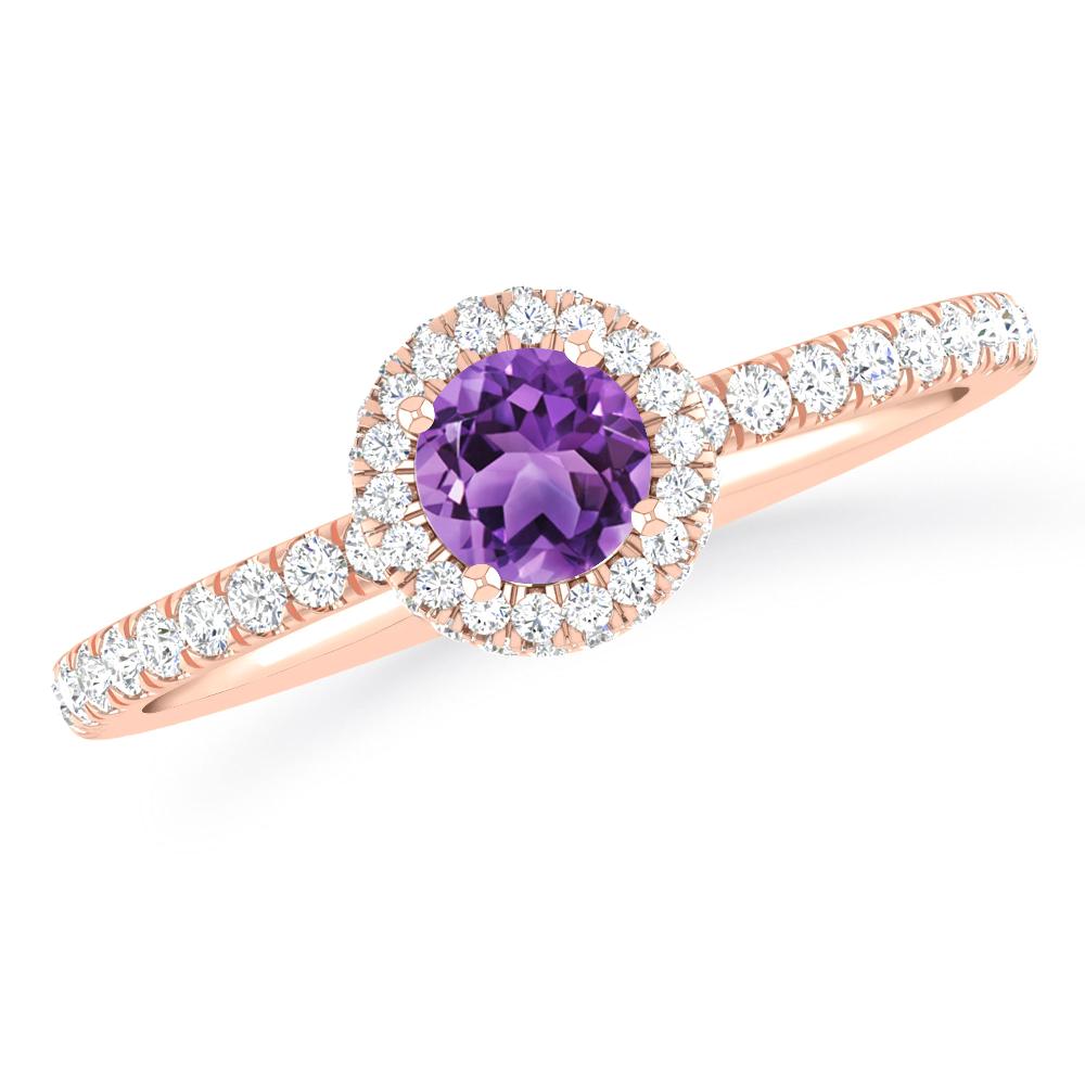 Rose Gold - Amethyst