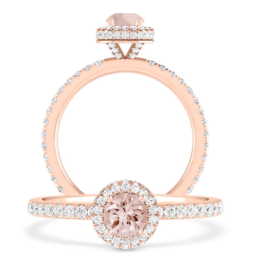 Rose Gold - Morganite