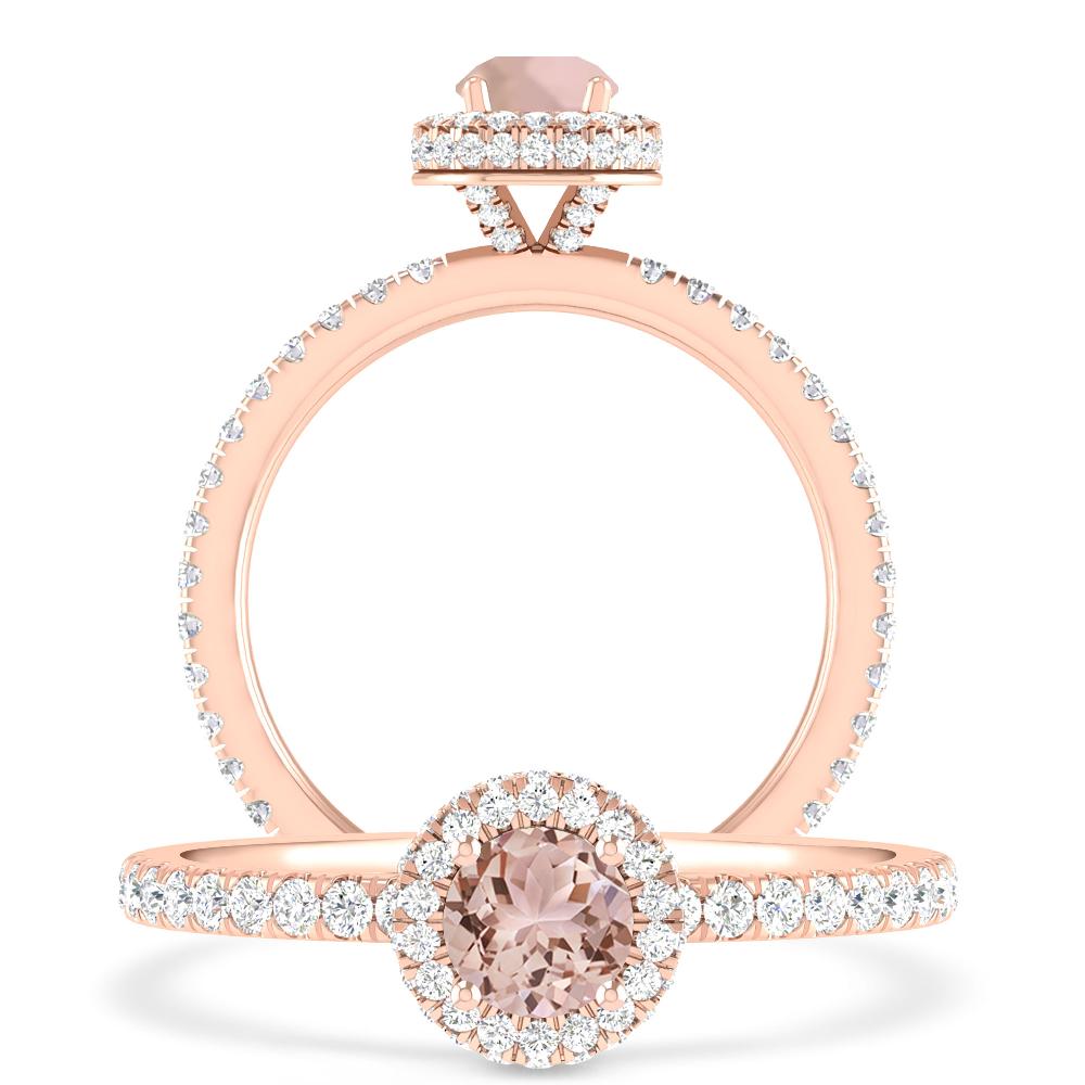 Rose Gold - Morganite