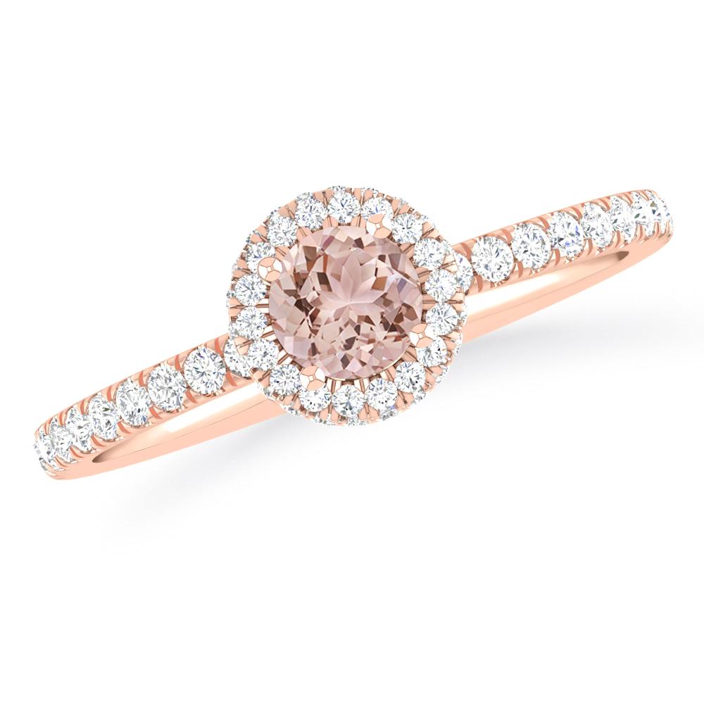 Rose Gold - Morganite