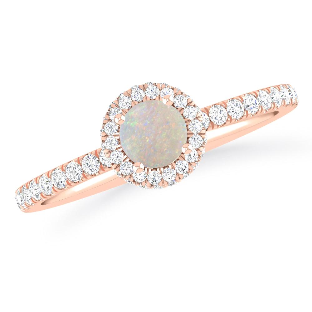 Rose Gold - Opal