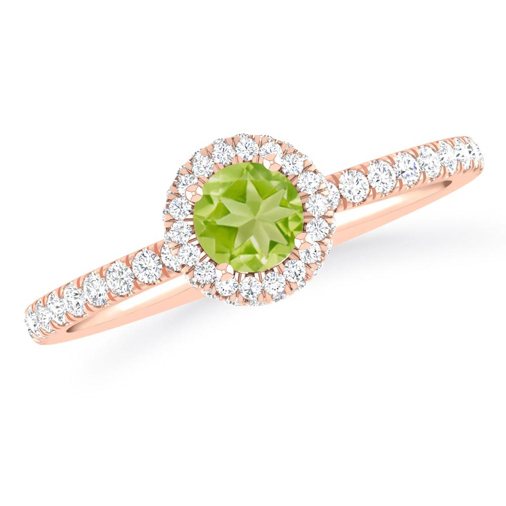 Rose Gold - Peridot