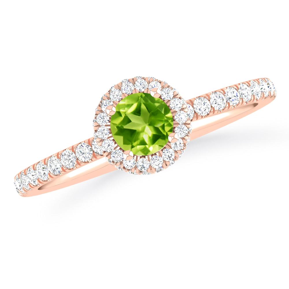 Rose Gold - Peridot