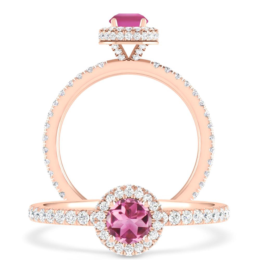 Rose Gold - Pink Tourmaline