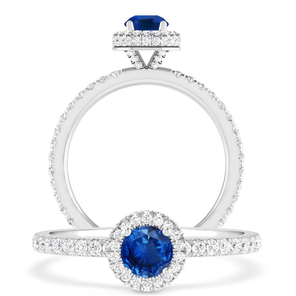 White Gold - Sapphire