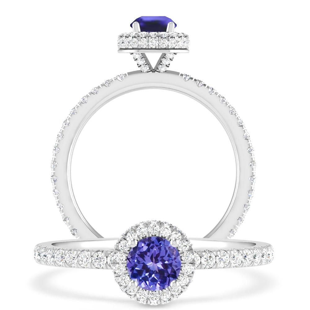 White Gold - Tanzanite