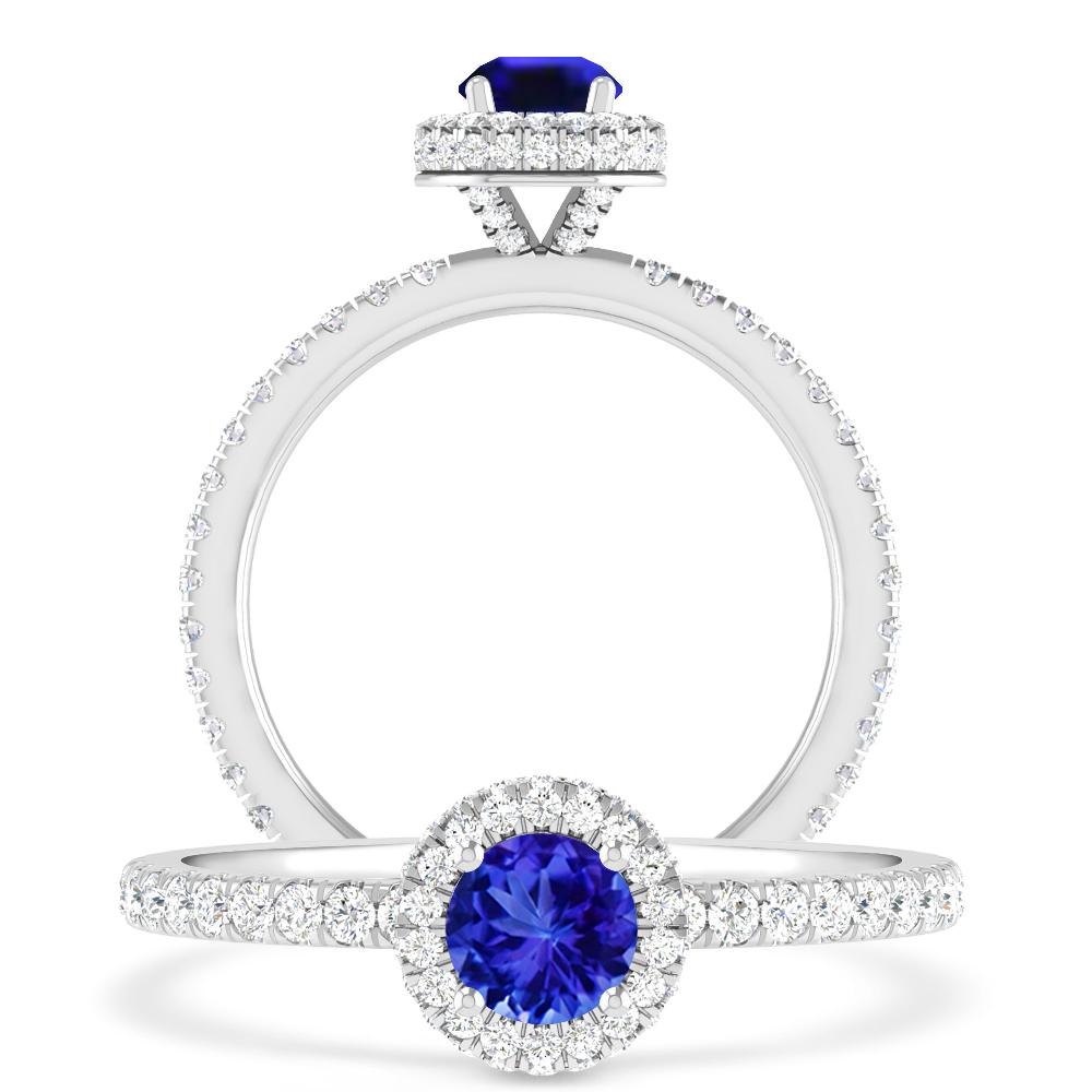 White Gold - Tanzanite