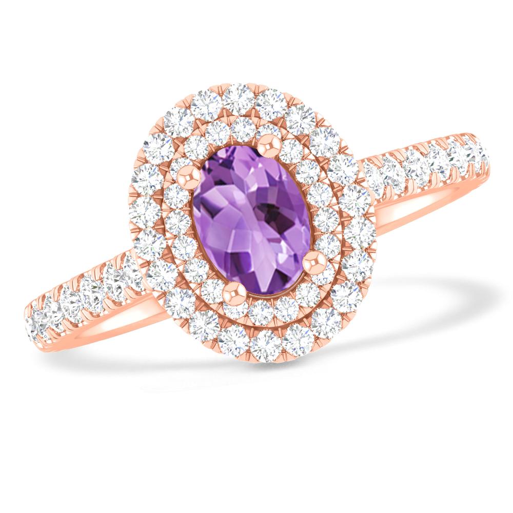 Rose Gold - Amethyst